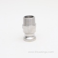 custom stainless steel cell solvent trap threads-nut CNC-nut